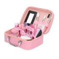 Kids Makeup Kit, Safe Portable Girls Cosmetics Toys Skin Friendly Washable Cute for Festivals. 