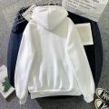 Vintage Hoodie Women's Los Angeles Print Hoody Long-sleeved Sweatshirt Casual Blouse Pullover White Tops With Pocket Polerones.