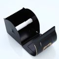 Black Tissue Holder Aluminum. 