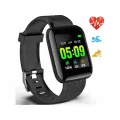 new Smart Watches 116 Plus Wristband Sports Fitness Smart band Smartwatch support Heart Rate Blood Oxygen Alarm Clock.