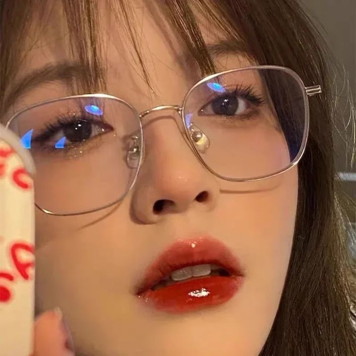 Elegant Anti Blue Light Glasses Women Summer Black Frame Optical Spectacle Rouge Eyeglasses Computer Reading Eye Protection