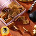 JAERBEE Tack-in Drawer Glides Drawer Track Glide for Repairing Dressers, Making All the Drawers Slide Smoothly and Evenly 30Pcs. 