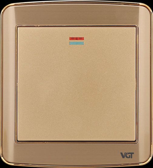VGT- 1 gang 1 way switch (Golden series)