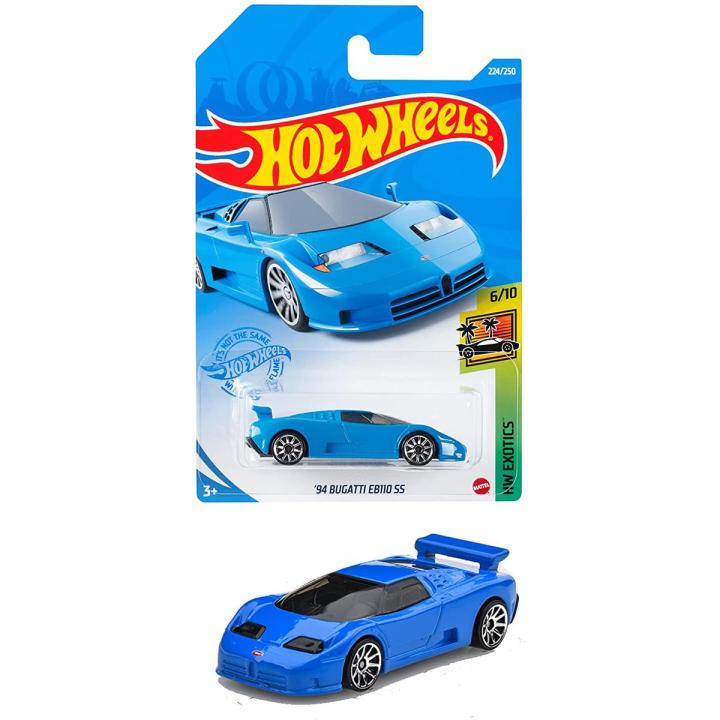Hot Wheels ’94 Bugatti EB110 SS – 1:64 Diecast Modellauto, Teil Der HW Daredevils Serie, Sammlerfahrzeug