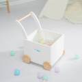 Baby Push Wood Shopping Cart Toy for Child Aged 3 Years Old and above. 