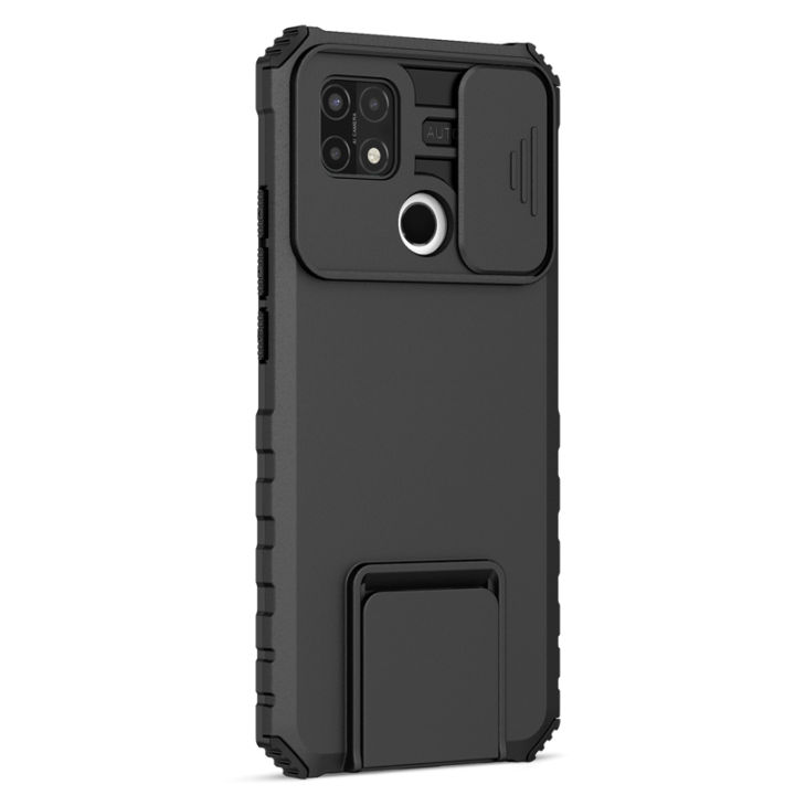For%20OPPO%20A15%20/%20OPPO%20A15S%20Phone%20Case%20Hard%20Sliding%20Lens%20Protect%20Kickstand%20Back%20Cover%20-%20Image%205