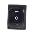12V Black Waterproof 6Pin DPDT Self Locking Rectangle Rocker Switch Encounter.