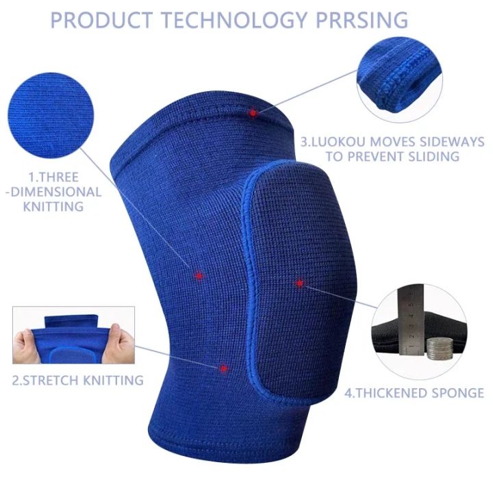1Pair%20Sports%20Knee%20Pad%20Adults%20Kid%20Dance%20Knee%20Protector%20Elastic%20Thicken%20Sponge%20Knees%20Brace%20Support%20Gym%20Yoga%20Workout%20Training%20-%20Image%202