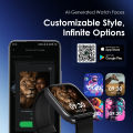 smart watch 2.01 inchfull touchscreen Bluetooth hands-free call smart watch.