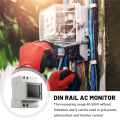 Din Rail AC Monitor 6IN1 40-300V 100A Voltage Current Power Factor - multimeter.