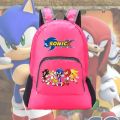 Kids Sonic Backpack Kids Boy Backpack Students Bookbag Handbags Travelbag Gift Kids Bags Kids Backpack School Bag for Kids Cute Bag Children Bag. 
