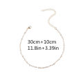 【Daily Necessities For Anyone Store】2Pcs Faux Pearl Beads Necklace Elegant Imitation Fake Choker Necklace Bridal Women Party Jewelry #240923. 