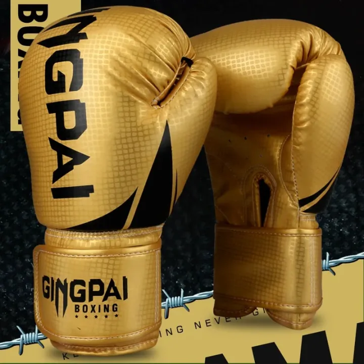 GINGPAI%206oz%208oz%2010oz%2012oz%20Adult%20Men's%20Women's%20Kids%20Boxing%20Gloves%20PU%20Leather%20MMA%20Muay%20Thai%20Sanda%20Professional%20Fighting%20Gloves%20-%20Image%203