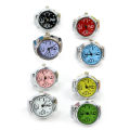 Vintage Punk Elastic Stretchy Quartz Watch Rings / Women Man  Cool Finger Watch Rings /Couple Fashion Watch Ring. 