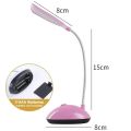 LED Mini Reading Book Lamp Eye Protection Portable Foldable Home Lighting Bedroom Bedside Study Reading Table Lamp.