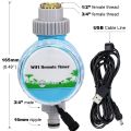 Smart Garden Drip Watering System 1/4”Hose 8-Holes Adjustable Nozzles Mobile Remote Control Automatic Irrigation Equipment.