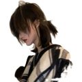 Wolf Tail Wig Men's Japanese Anchovy Hair Type Fluffy Natural Boys Short Hair Warrior Head RealisticcosFull-head wig. 