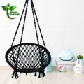 Premium Cotton Rope Swing/Jhula – Portable Indoor & Outdoor Swing for Adults & Kids, 100kg Capacity.