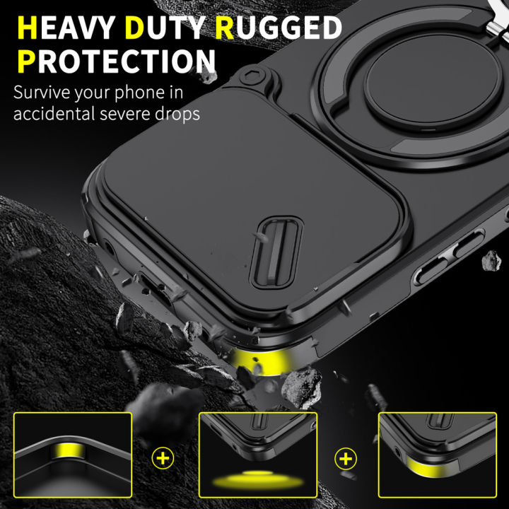 lthmy%20for%20Honor%20600%20Pro%20Casing%20Sliding%20Window%20Ring%20Phone%20Case%20Bracket%20Shockproof%20Protection%20Stand%20Holder%20Anti%20Fall%20Hard%20Back%20Cover%20-%20Image%205
