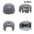 Foreign trade construction site outdoor sports ABS helmet shell anti-collision ABS plastic breathable helmet can be customized. 