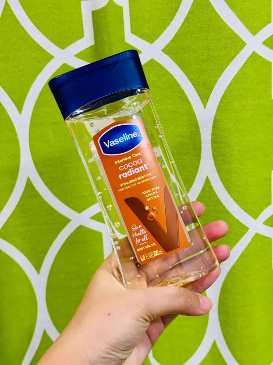 Vaseline%20Intensive%20Care%20Cocoa%20Radiant%20Body%20Gel%20Oil%20200ml%20%7C%20International%20-%20Image%208