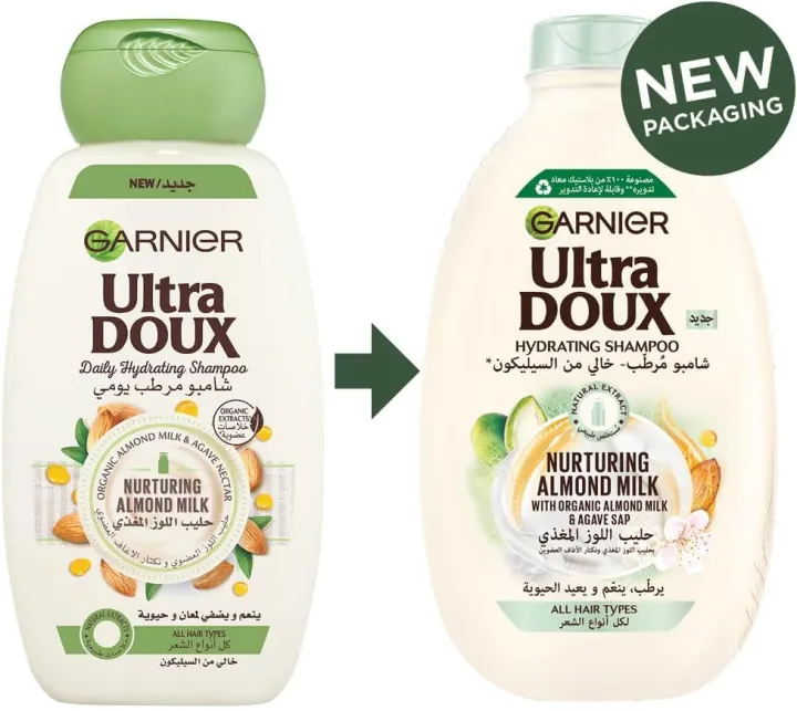 Garnier%20Ultra%20Doux%20Nurturing%20Almond%20Milk%20Daily%20Hydrating%20Shampoo%20-%20400ml%20-%20Image%203