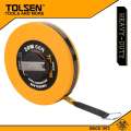 TOLSEN 20M 66ft Fiberglass Measuring Tape  with Metal Ring ABS Case Model: 35020. 