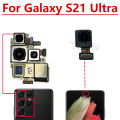 Front Camera Flex For Samsung Galaxy S21 ULTRA S21U SM-G998B, SM-G998U Main Rear Back Camera Flex Cable.