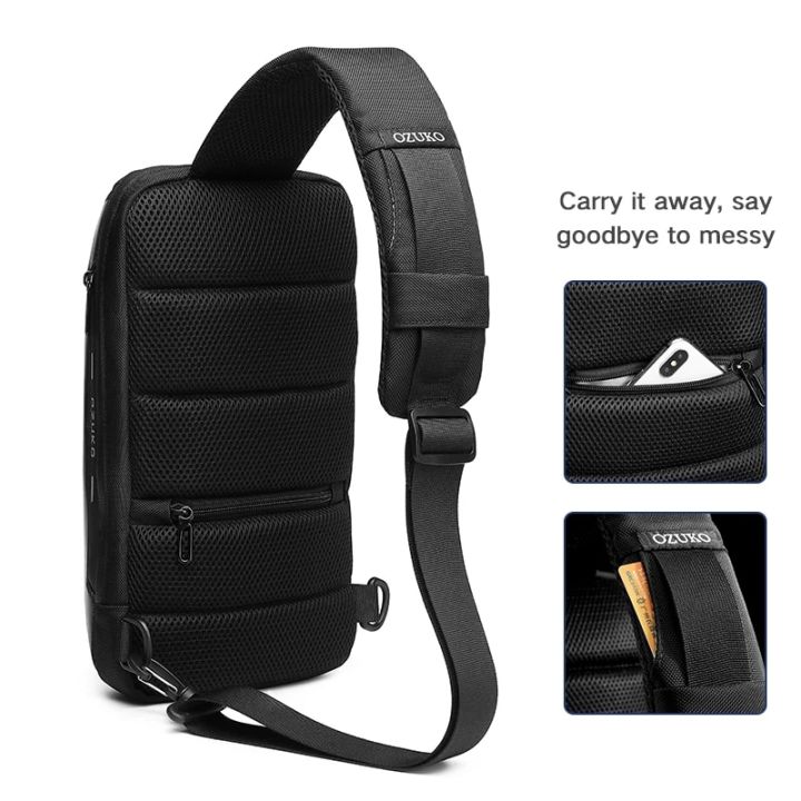 OZUKO%20Men%20Chest%20Bag%20Multifunction%20Crossbody%20Bag%20for%20Men%20Anti-theft%20Shoulder%20Messenger%20Bags%20Male%20Waterproof%20Short%20Trip%20Pack%20New%20-%20Image%204