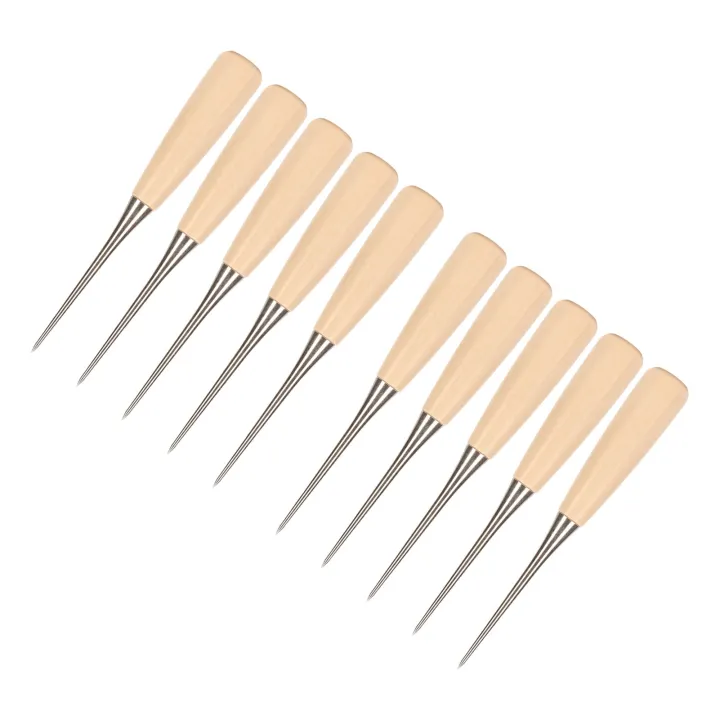 Wooden%20Handle%20Awl,%20Stainless%20Steel%20Leather%20Scratch%20Awl%20Safe%2010Pcs%20Multipurpose%20with%20Case%20Guard%20for%20Book%20Binding%20for%20Leather%20Punch%20-%20Image%204