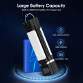 Auoyo Camping Light Work Light Flashlight Portable Adjustable Repair Light USB Rechargeable Warning Light Magnetic Work Light Camping Lantern with Hook for Car Repair Outdoor Home Camping Emergency.