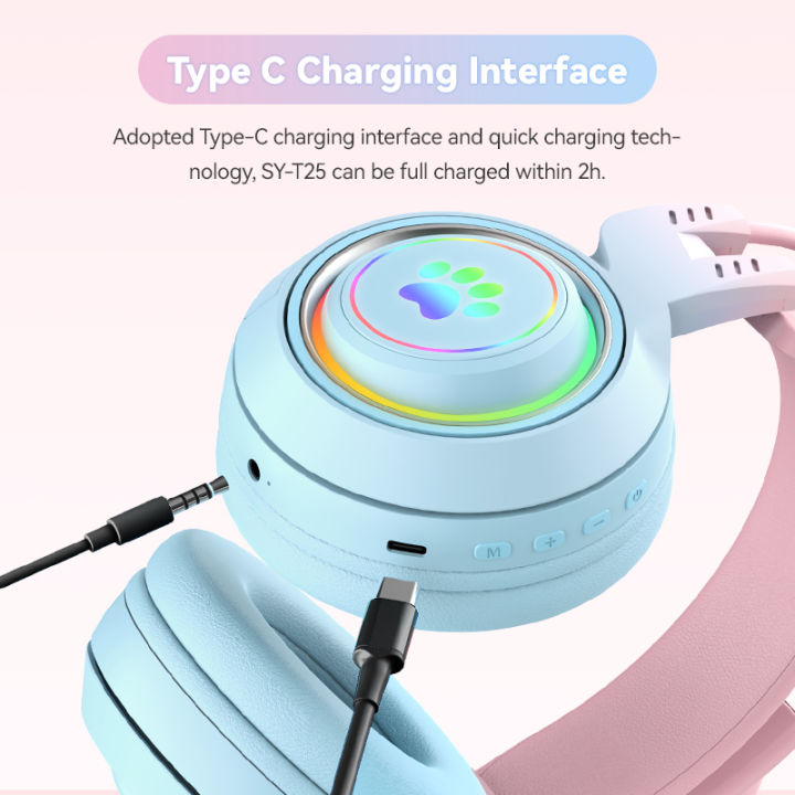 Cute%20Antlers/Cat%20Ear%20Wireless%20Bluetooth%20Headphone%20Gamer%20Earphone%20Gaming%20Headset%20With%20RGB%20Light%20For%20Child%20Kid%20Cute%20Girl%20Gifts%20-%20Image%204
