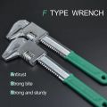 Multifunction Flexible F-Type Adjustable Wrench Self Adjusting Adjustable Right-angle Wrench 230mm/280mm High Carbon Steel Ratchet Torque Pipe Spanner Bathroom. 