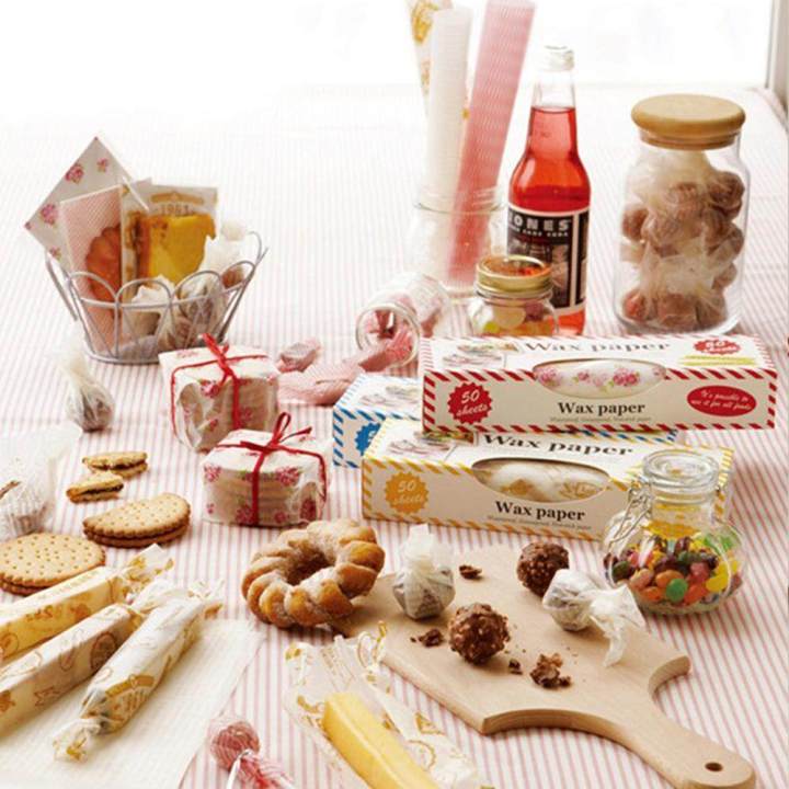 1%20Box%20Home%20Kitchen%20Gadget%20Fried%20Food%20Biscuit%20Bread%20Cake%20Waterproof%20Moistureproof%20Oilproof%20Packaging%20Wax%20Paper%20For%20Wrap%20Food%20-%20Image%206