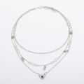 Understated -Crystal Stars Pendant Necklaces For Women Choker Necklace Multilayer Female Jewelry Gift - Necklace For Girls- Progressively Better.