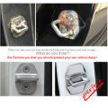 Car Styling Door Lock Buckle Stickers Cover for Mercedes Benz AMG W212 W213 W211 W210 W202 W203 W204 W205 W206 W207. 
