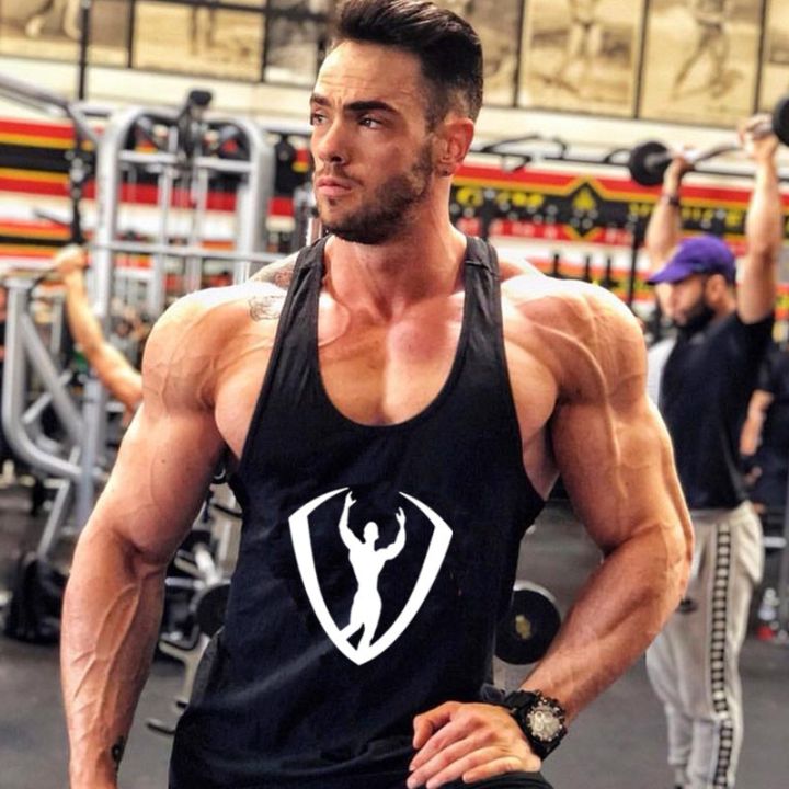 Mens%20TaTops%20Cotton%20gyms%20Bodybuilding%20Stringer%20Vest%20Fitness%20Shirt%20men%20Sleeveless%20Tops%20Workout%20clothing%20ropa%20hombre%20-%20Image%203