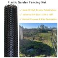 Plastic Chicken Wire Fence Mesh,Fencing Wire Black. 