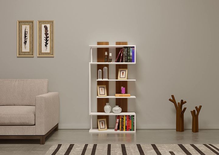 Water registered Melamine Board Book And Showpiece Stand