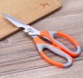 Steel Kitchen Scissors - Orange.