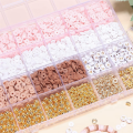 Clay Beads Bracelets for Women, Bracelet Making Kit Gold A.