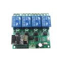 【Special offer】 ESP8266 4CH 12V Relay Module Smart Home APP Remote Control Switch diy electronics. 