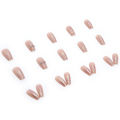 Menggh 24pcs With Glue Fake nails With Design press on nails False nails Full Cover Rhinestone decoration Artificial nails water proof nail art. 