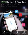 Dash Cam for Cars Car Camera Dash Cam 4K WIFI Camera for Car Front and Rear Dash Camera Wifi Dashcam Vehicle Black Box. 