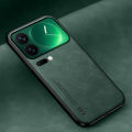 For Xiaomi 17 17 Pro Max Phone case Shockproof Scrub Matte Suction Ring Soft Edge Silicone Frame Hard Clear Back Cover For Xiaomi 17 Cover casing HP. 