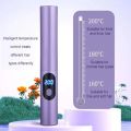 2 In 1 Lazy Straightener Hair Hot Comb Portable Mini USB Rechargeable Hair Straightener Fast Heating Hair Styling Tools.