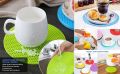 Round Silicone Non-Slip Heat Resistant Mat Coaster Cushion Placemat Pot Holder 18cm (1pair).