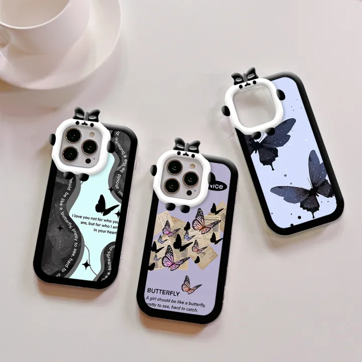 Jizetin%20for%20OPPO%20A31%202020%20Back%20Cover%20Black%20Purple%20Butterfly%20Square%20Camera%20Hole%20Shockproof%20Protection%20Soft%20Silicone%20Phone%20Case%20-%20Image%203