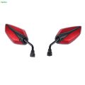 Koso Bada Looking Glass For Motorcycle - Red. 