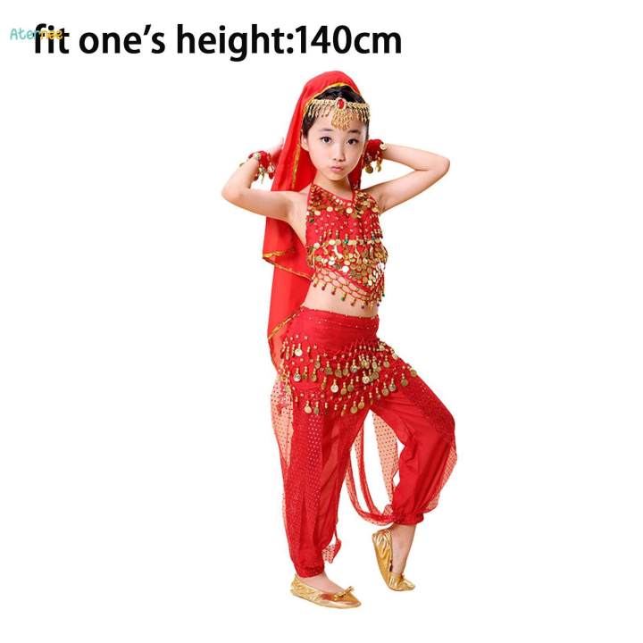 Kids%20Belly%20Dance%20Costumes%20Set%20Oriental%20Kids%20Indian%20Dance%20Costume%20140cm%20Red%20-%20Image%209
